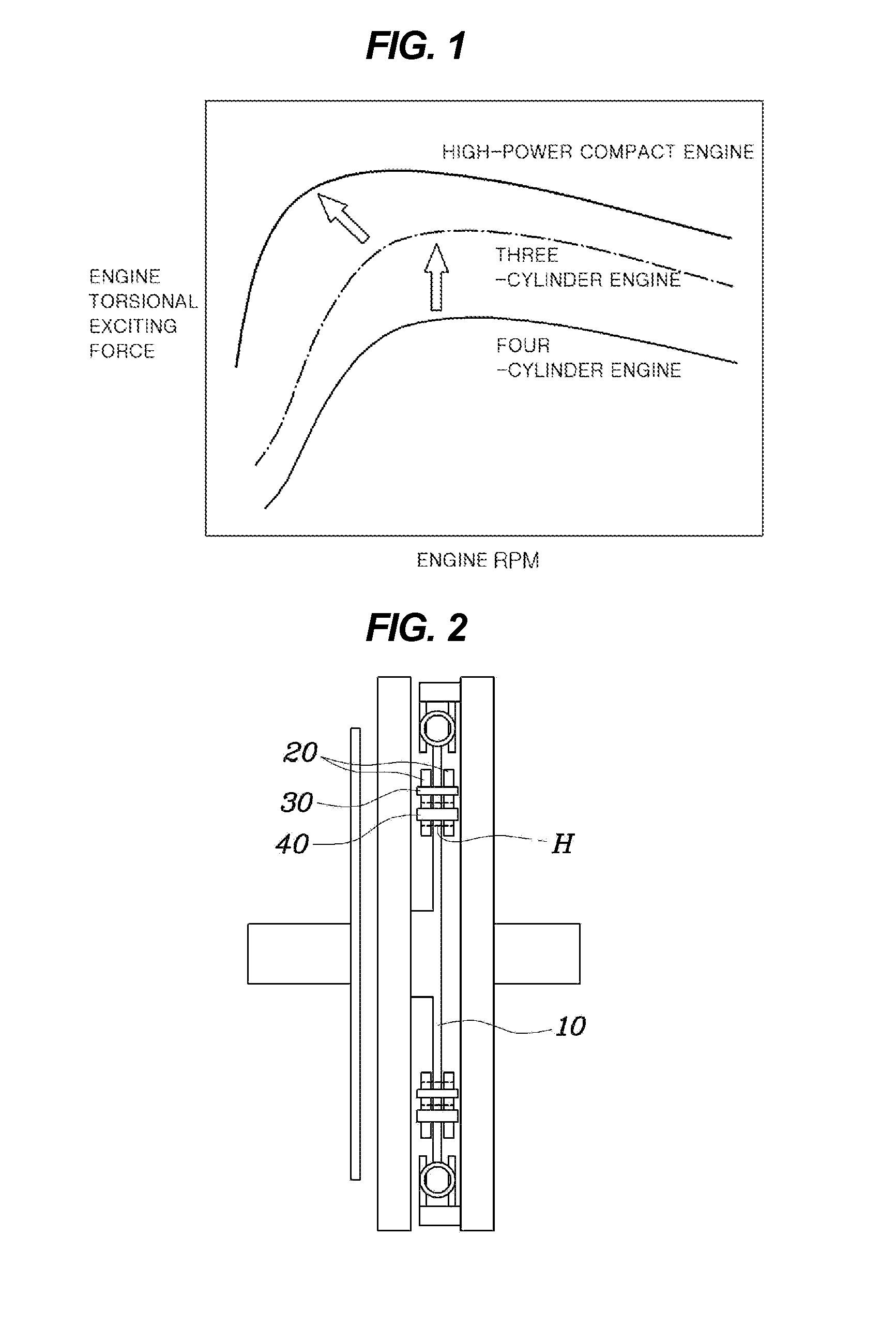 Apparatus for damping flywheel