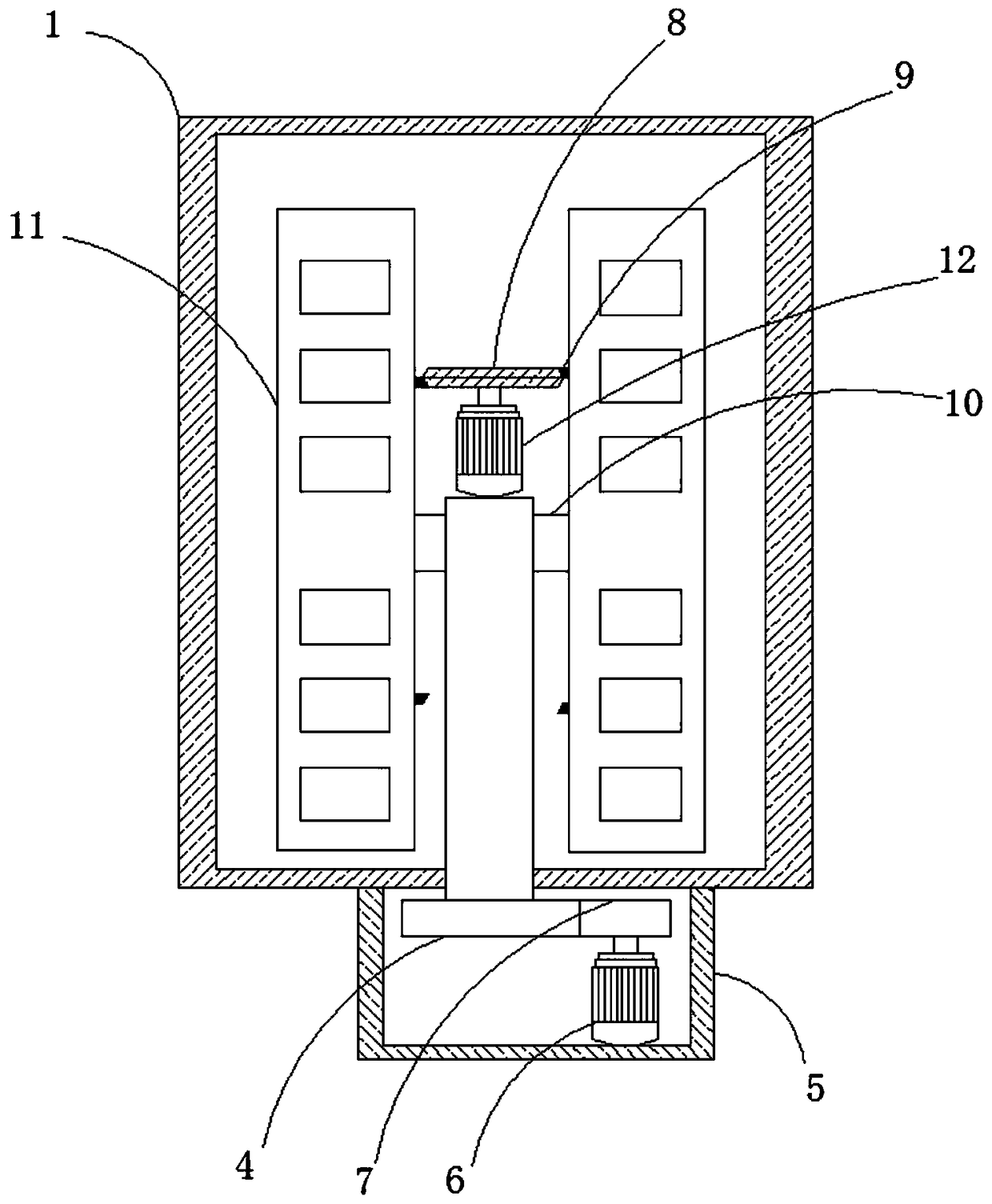 Raw material stirring equipment for manufacturing of plastic shell of electronic product