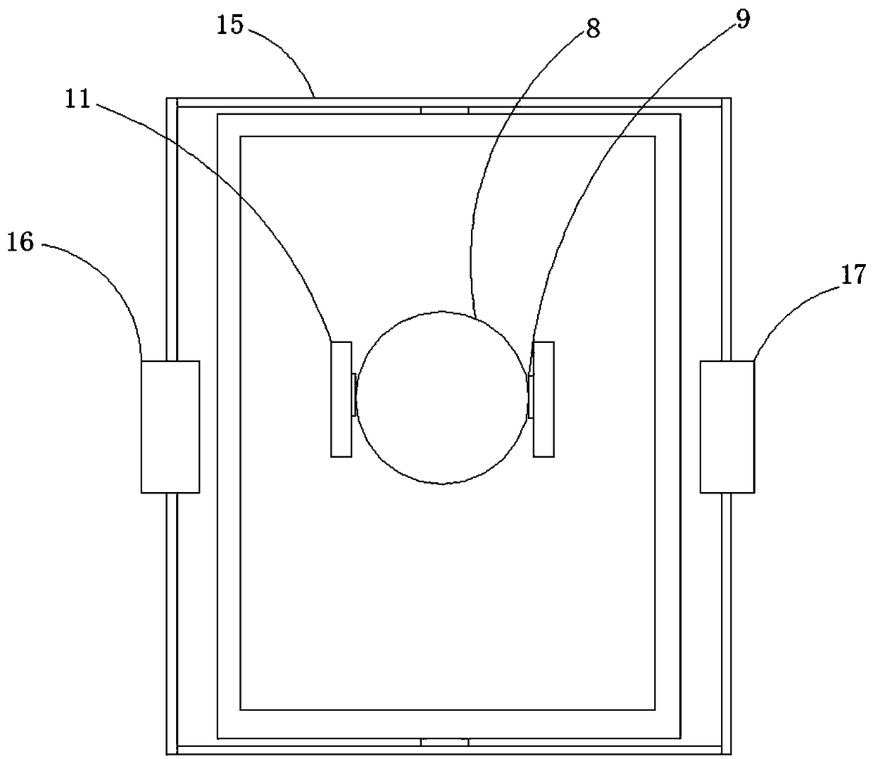 Raw material stirring equipment for manufacturing of plastic shell of electronic product