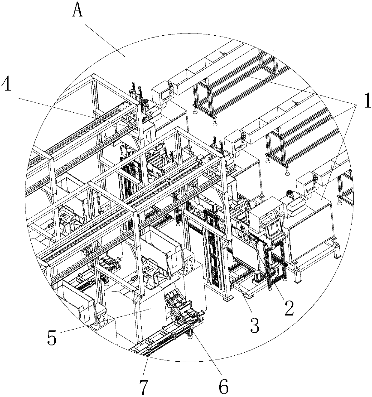 Full-automatic straw production method and full-automatic production line