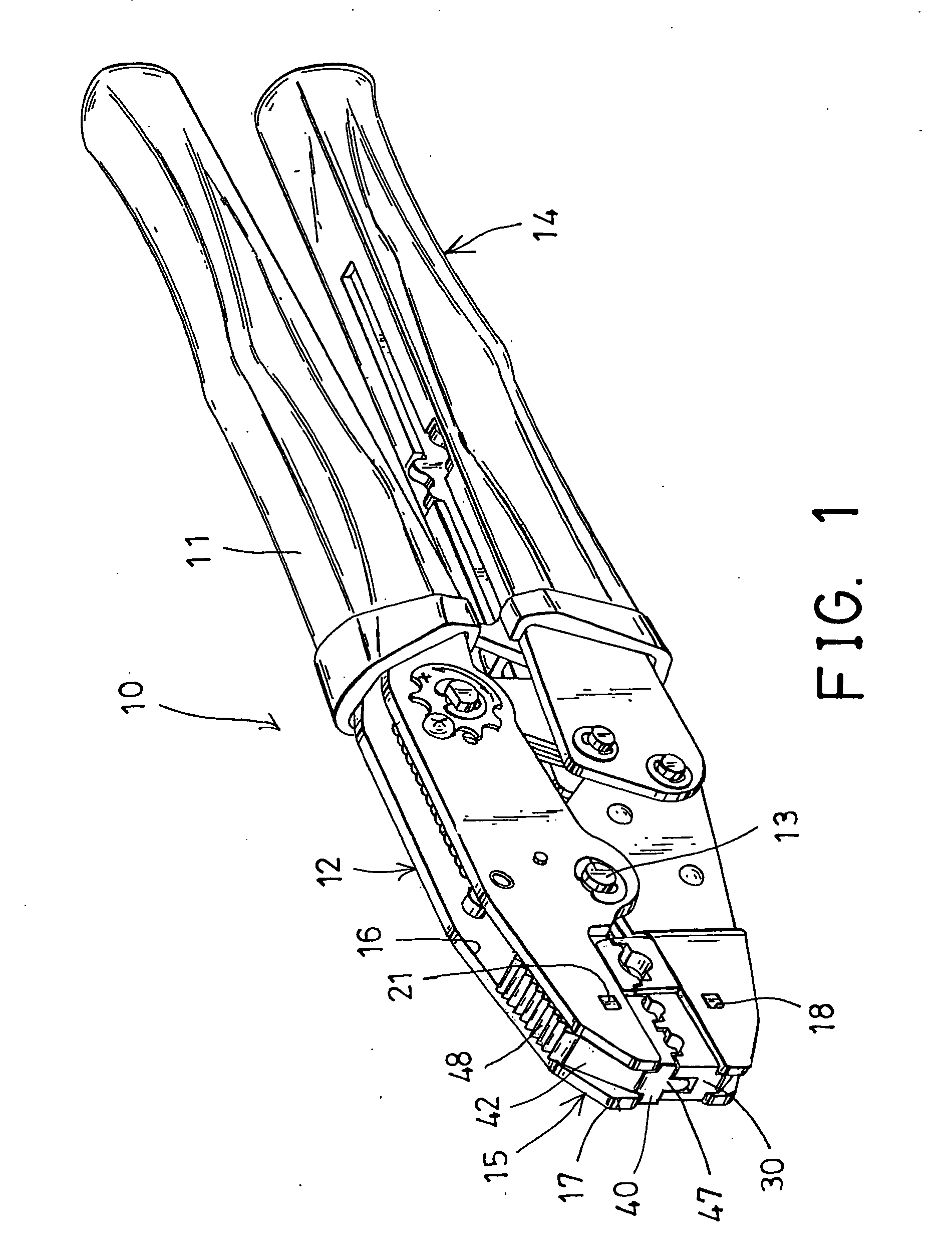 Hand tool for wires