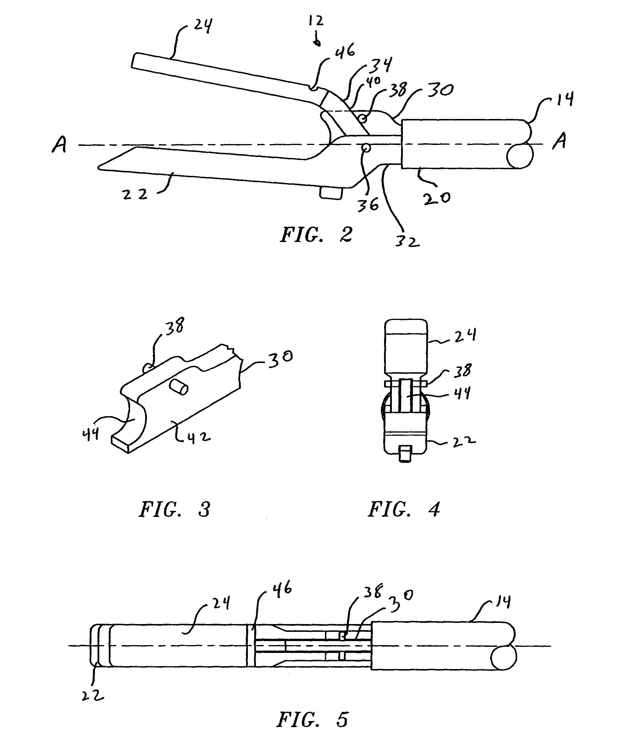 Anvil position detector for a surgical stapler