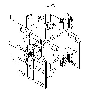 Workpiece locating device of multi-motorcycle-type welding production line of general motors