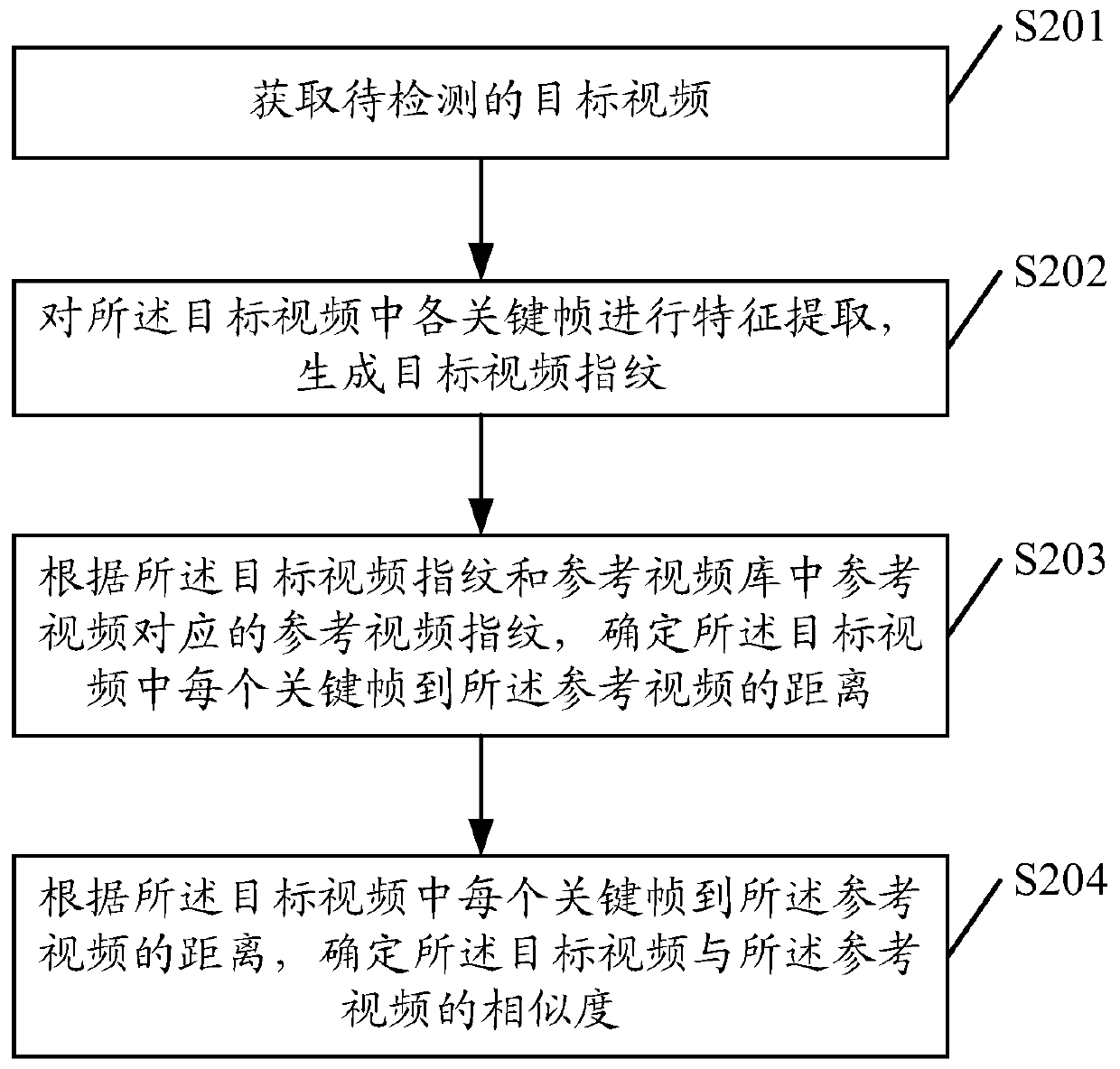 Video detection method and device, apparatus and medium