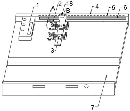 Hardware expansion unit structure based on computer modularization