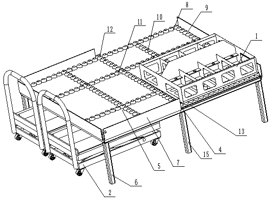 Battery delivery vehicle for battery change of electric vehicle