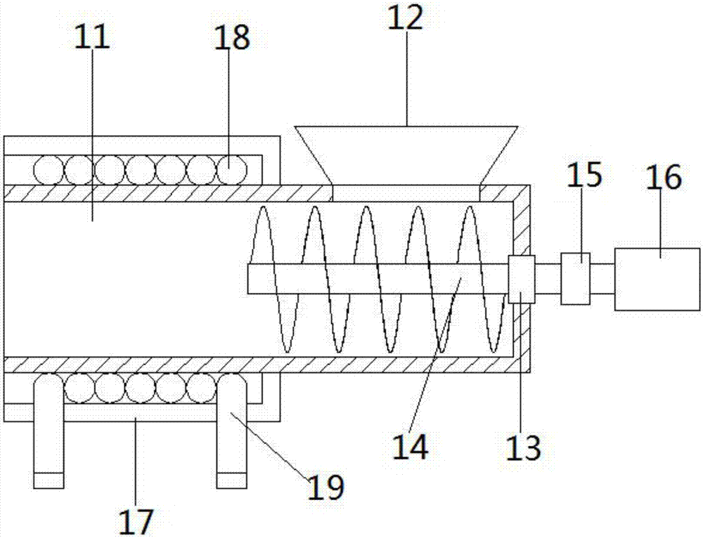 Liquid mixing device capable of rapidly mixing materials