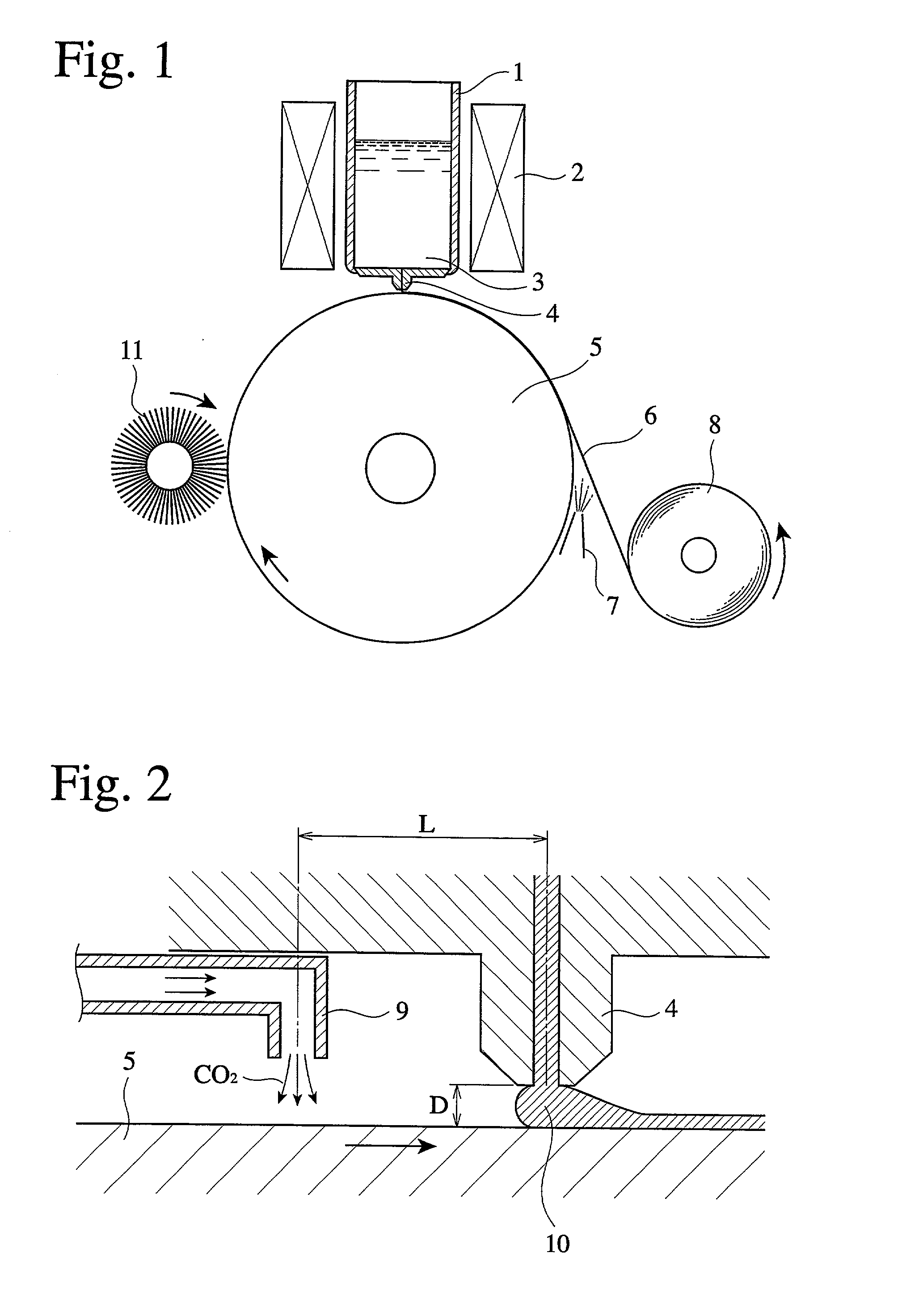 Method for producing amorphous alloy ribbon, and method for producing nano-crystalline alloy ribbon with same