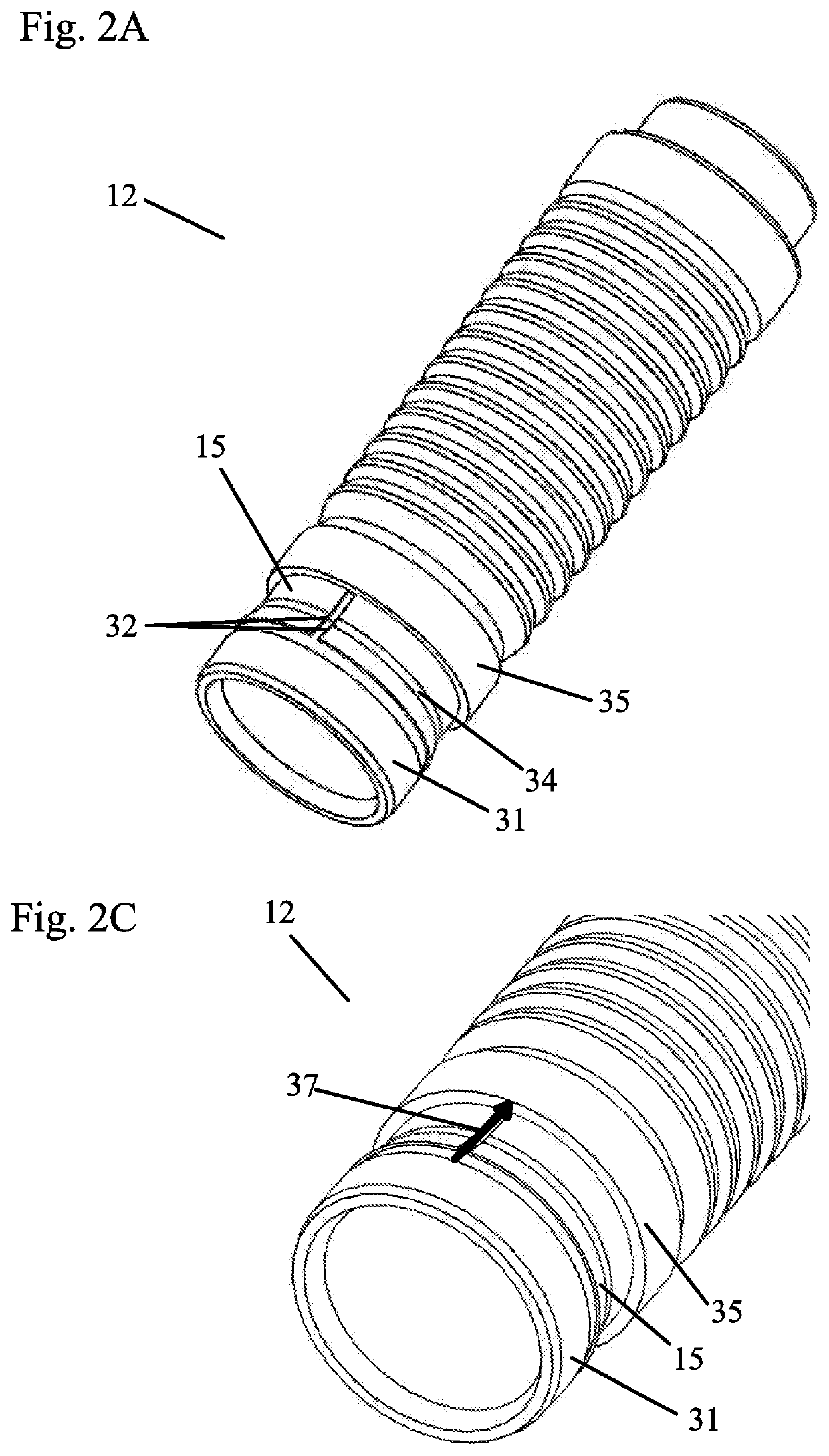 Pressure activated metallic band piston seal