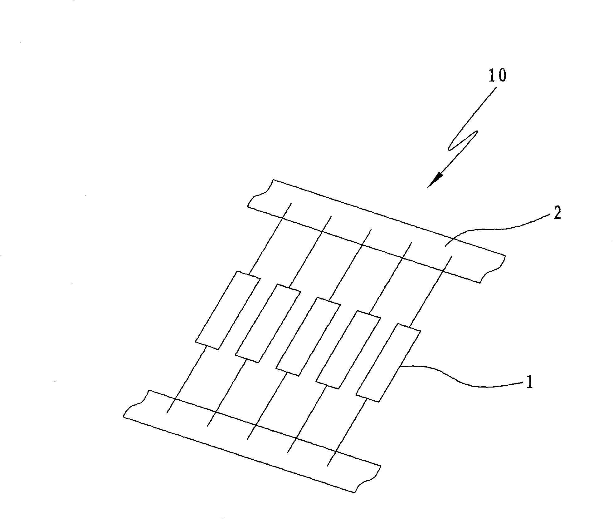 Process for producing low-power non-wire wound fixed resistors