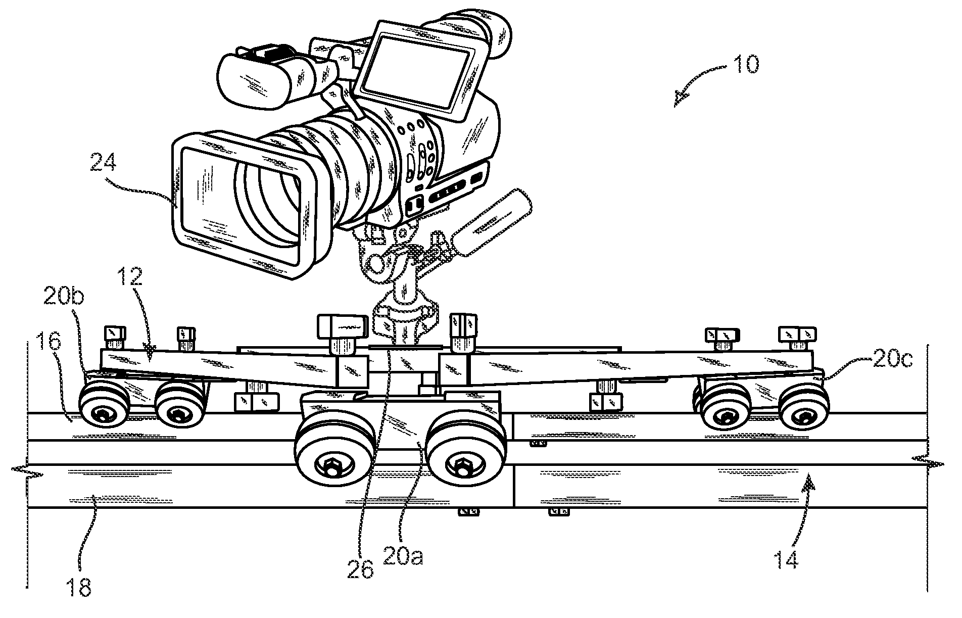 Dolly and track system