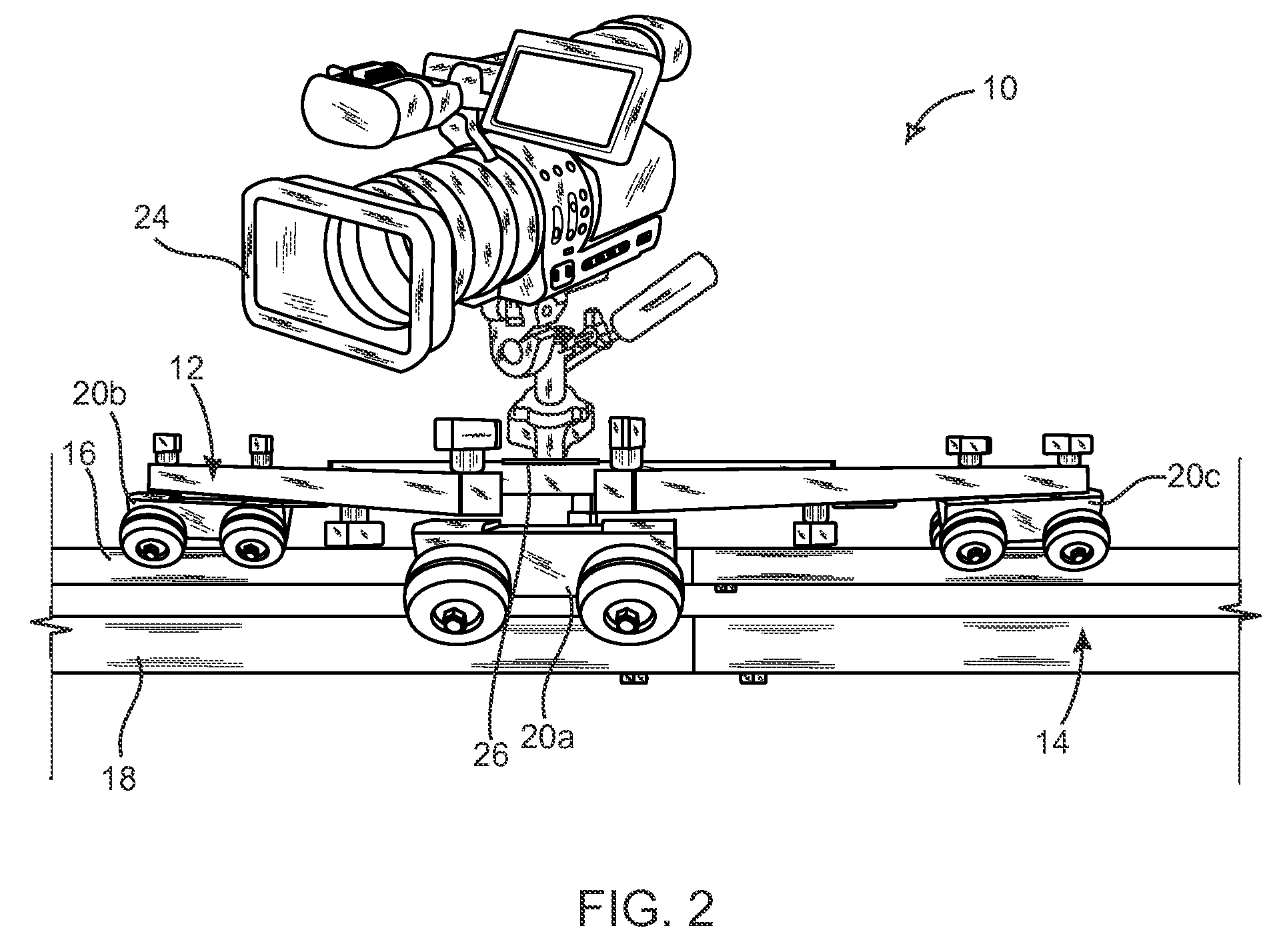 Dolly and track system