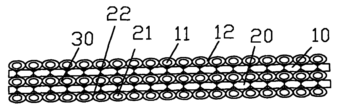 Windproof and breathable garment material and processing method thereof