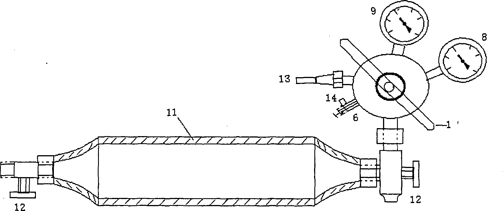 Sampling system for carrying out field sampling in oil field, method and application thereof