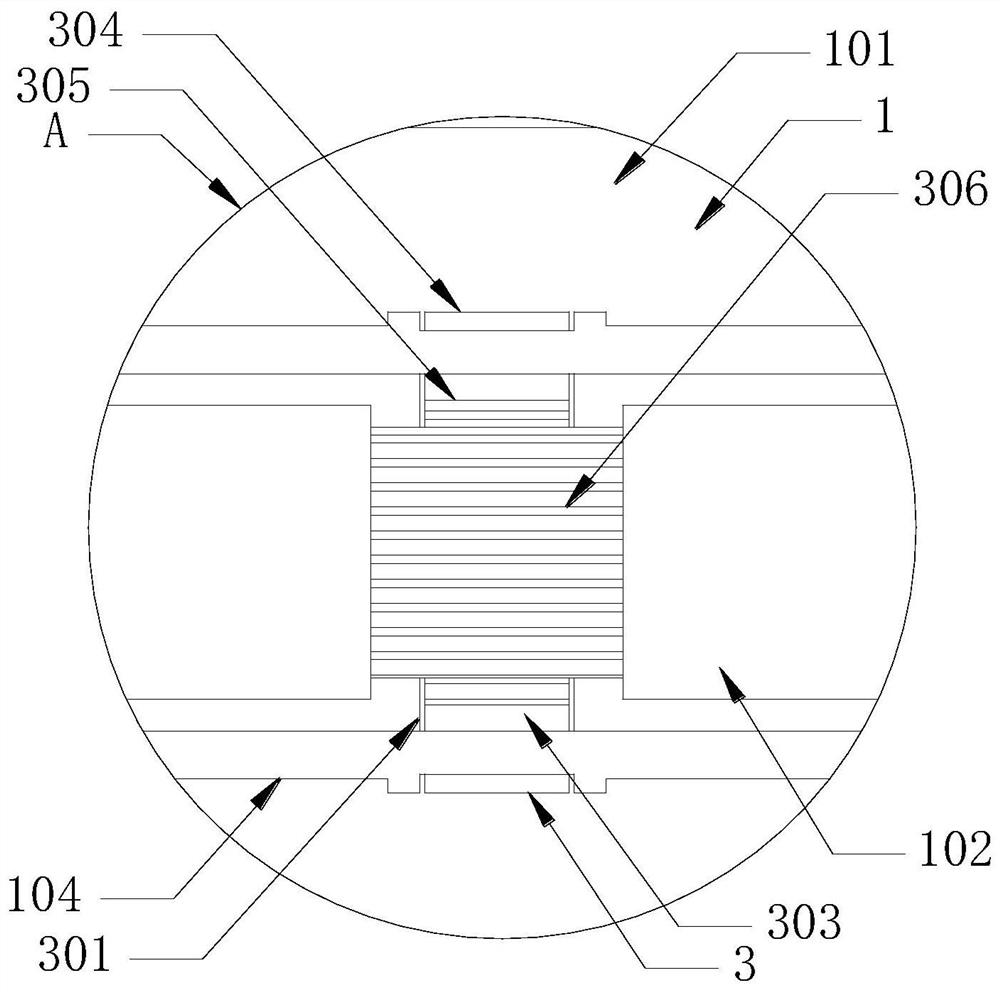 Soil loosening depth adjusting device of subsoiler for agricultural machinery