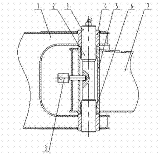 Nondestructive technology for disassembling landing leg pin shaft in concrete pump truck remanufacturing process