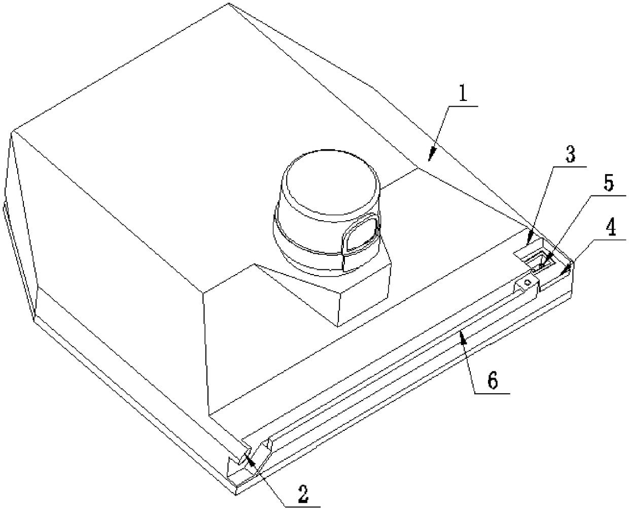 Novel lamp module with rapid structural and electrical connection function