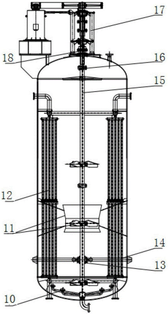 High-steady-state, high-effect, and large-volume fermenting tank