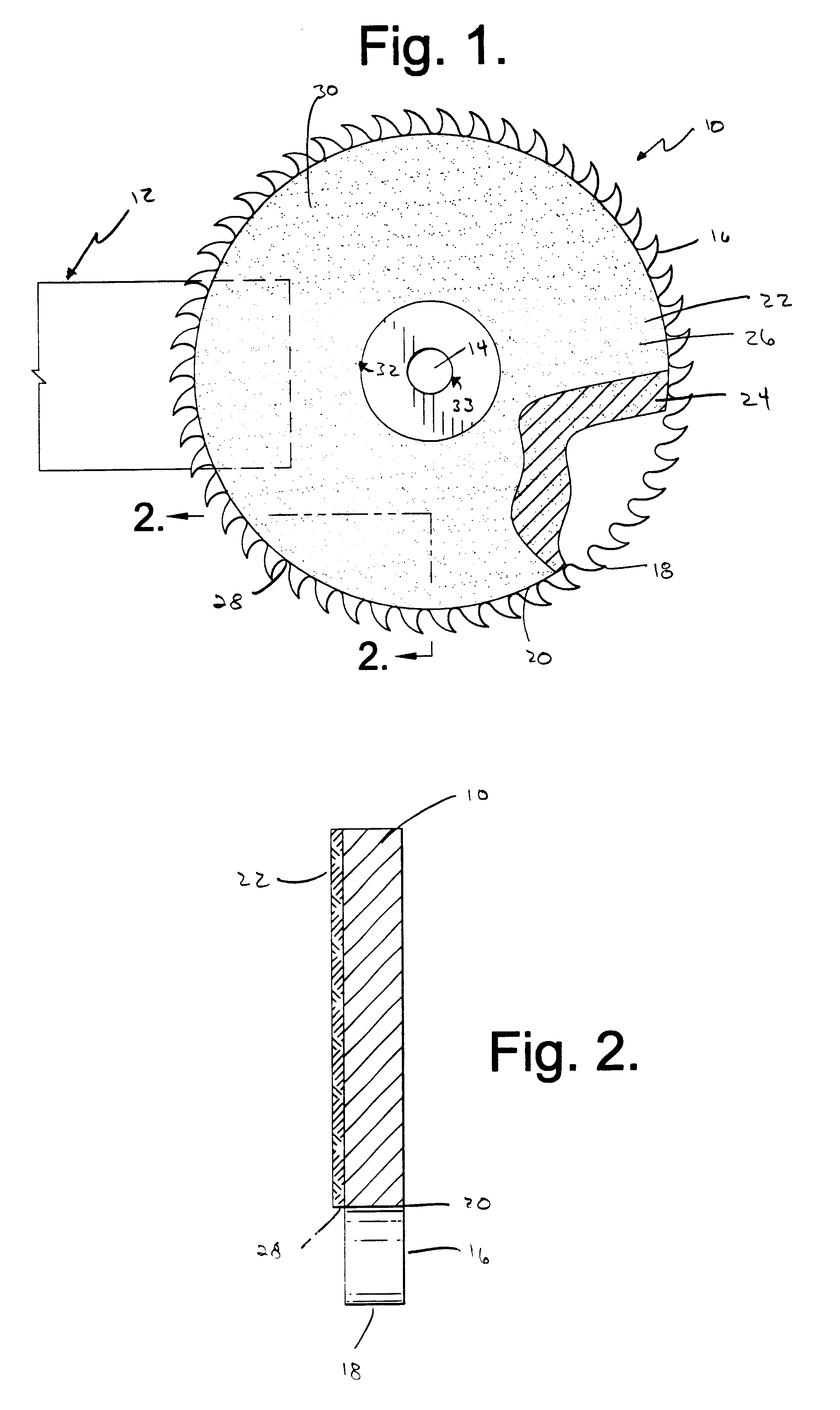 Saw blade with abrasive surface