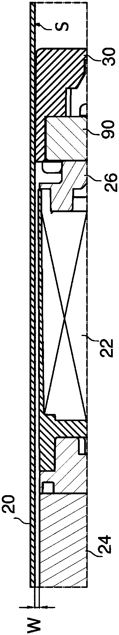 Automobile part glue