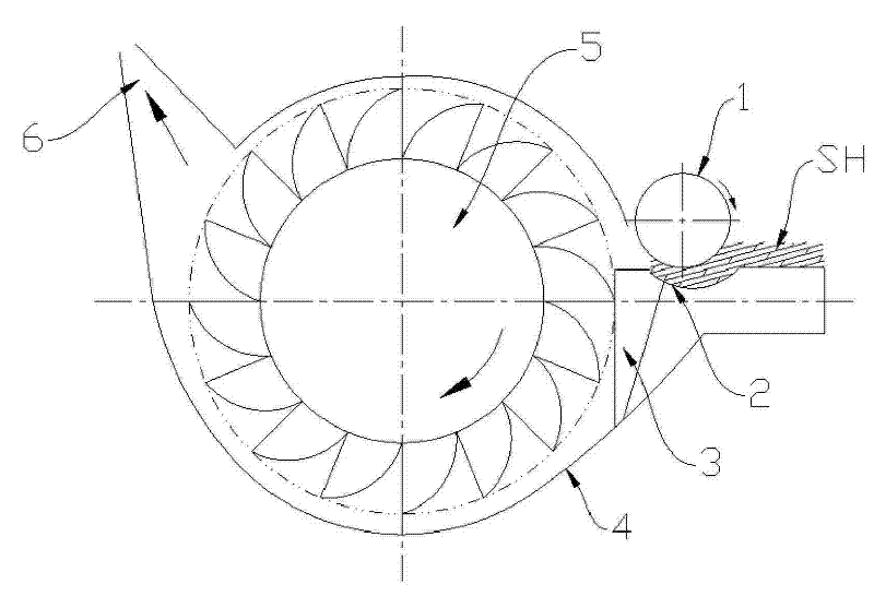 Joint lifting method used by rotor spinning frame for single-spindle feeding roller