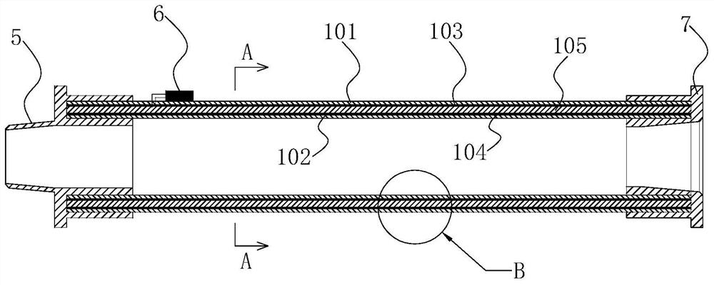 Flexible tubular fuselage group wing aircraft