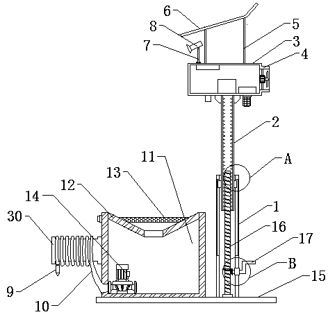 Garden fire monitoring device suitable for complicated environments