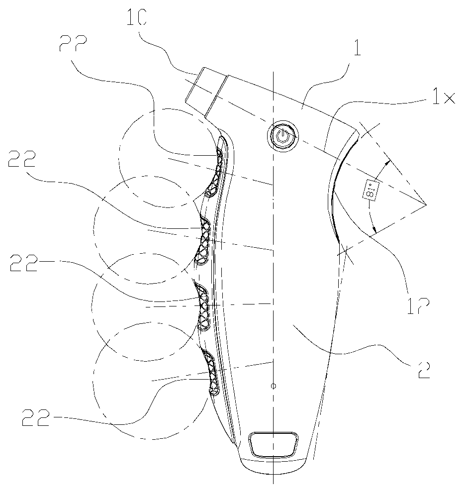 Tire pressure collector and shell body thereof