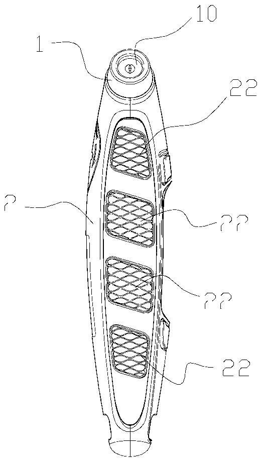 Tire pressure collector and shell body thereof