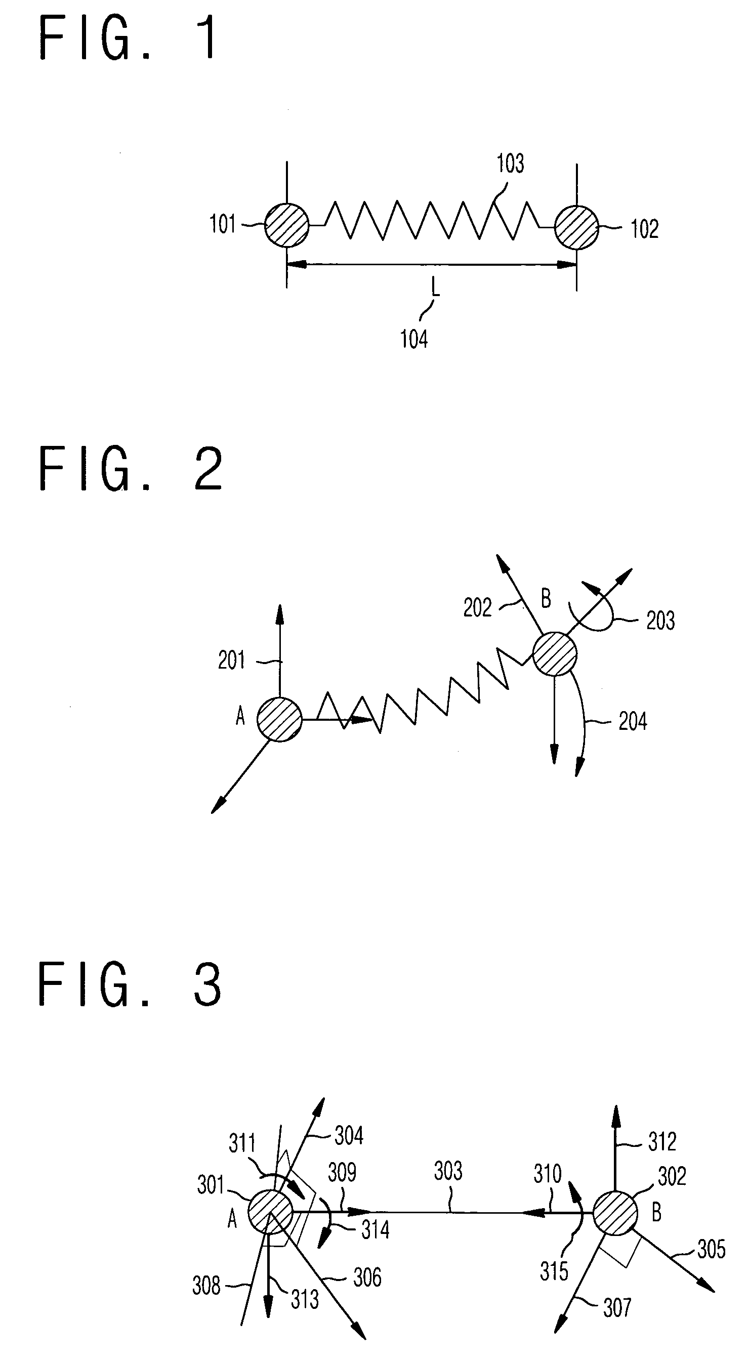 Animation method of deformable objects using an oriented material point and generalized spring model
