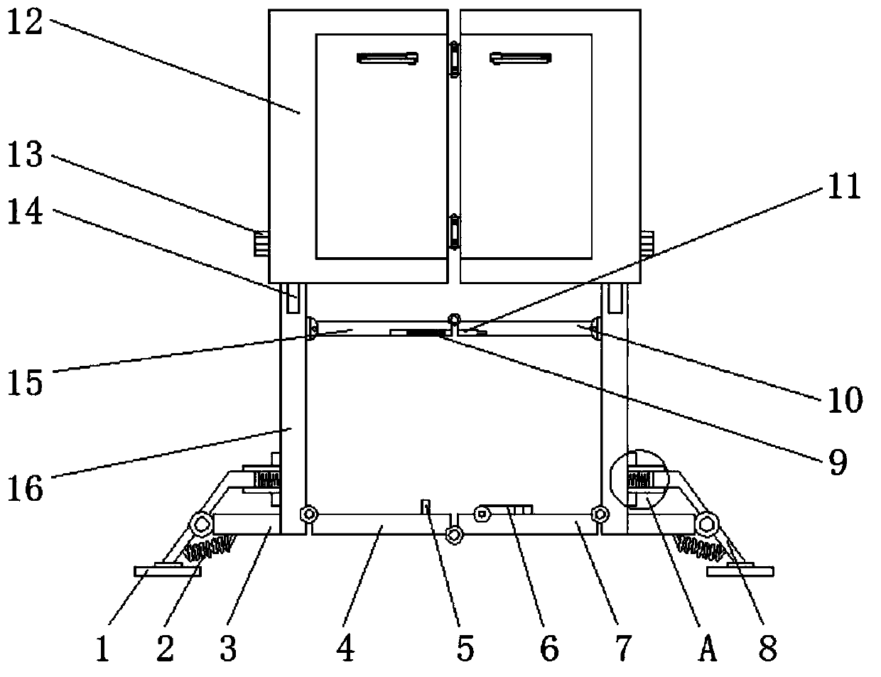 Multifunctional table for manufacturing original cartoon picture