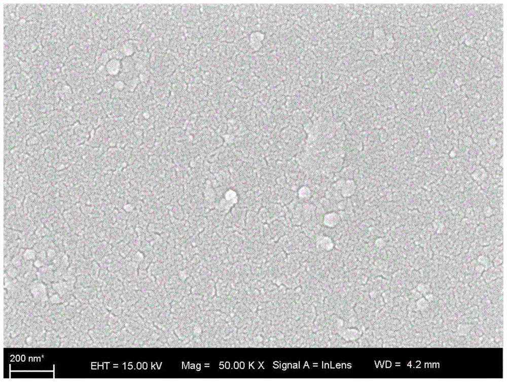 A kind of preparation method of nanocomposite conductive film for photovoltaic cell