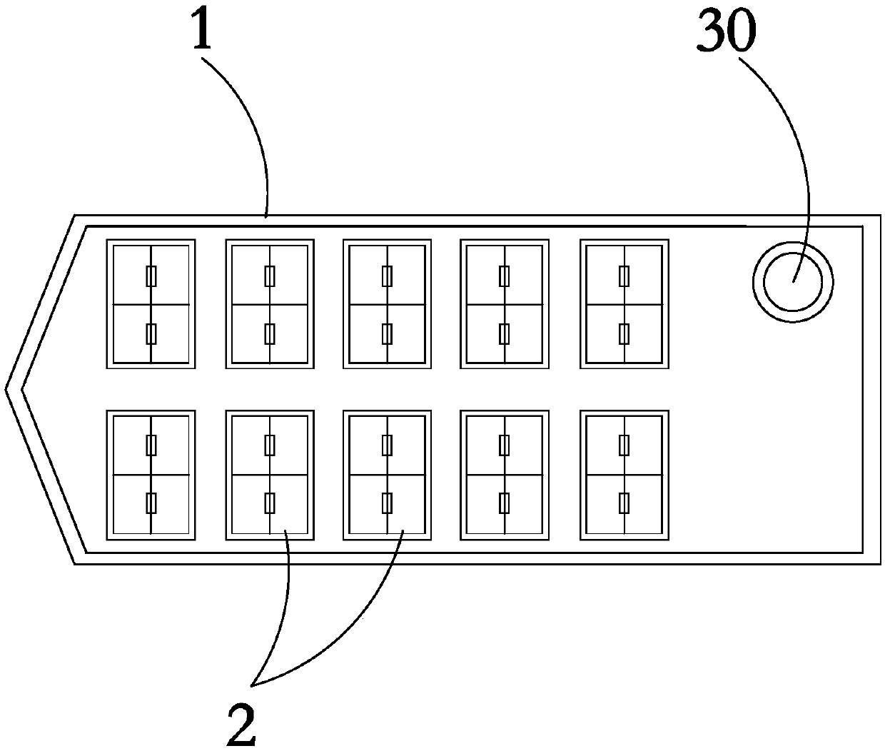 Vehicle-mounted power supply with pluggable structured relay