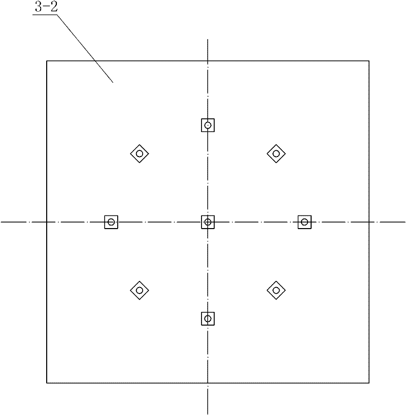 Single-substrate multi-chipset high-power LED (Light-Emitting Diode) encapsulation one-step bonding method