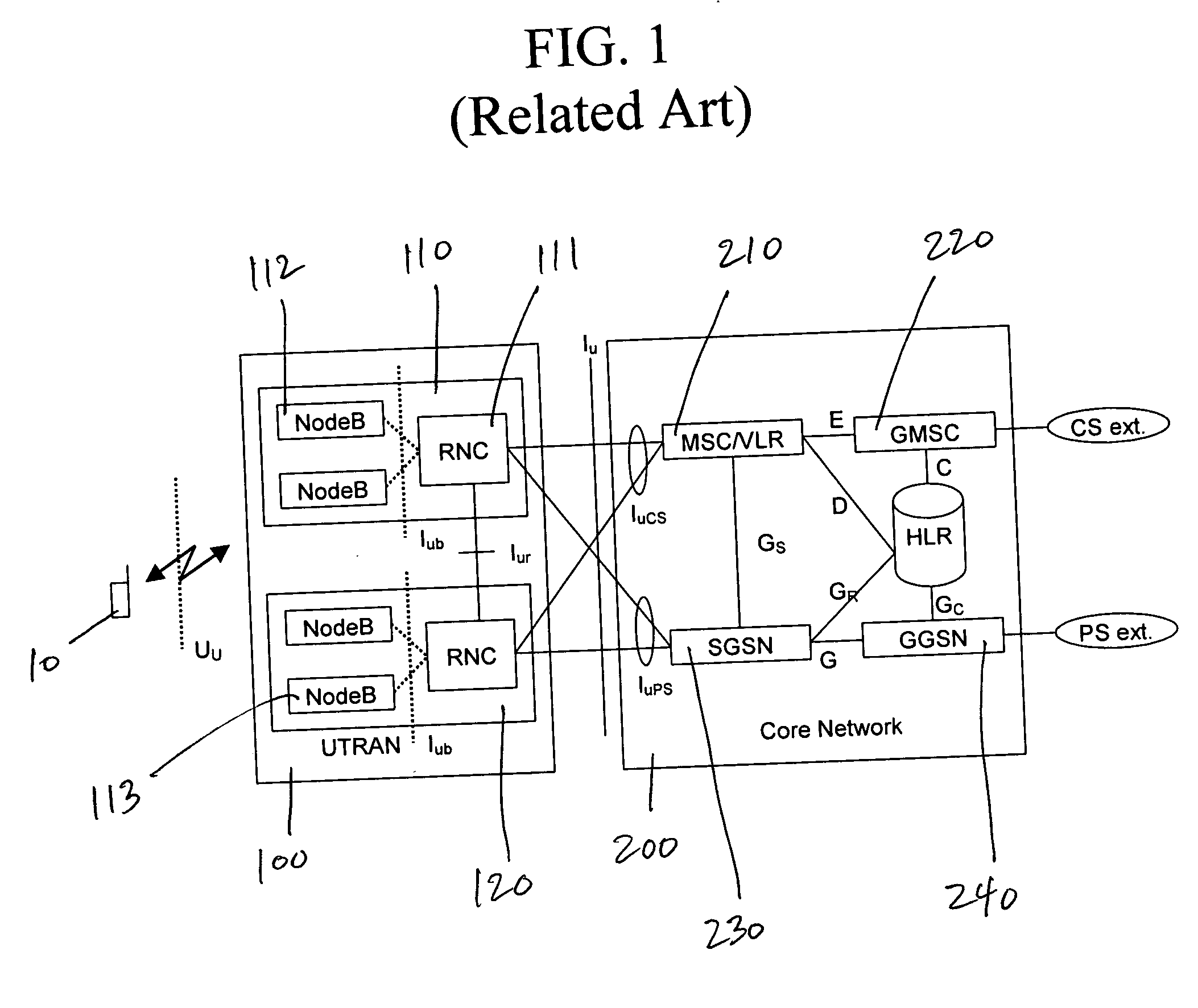 Changing serving radio network controller for mobile terminal supporting multimedia broadcast services