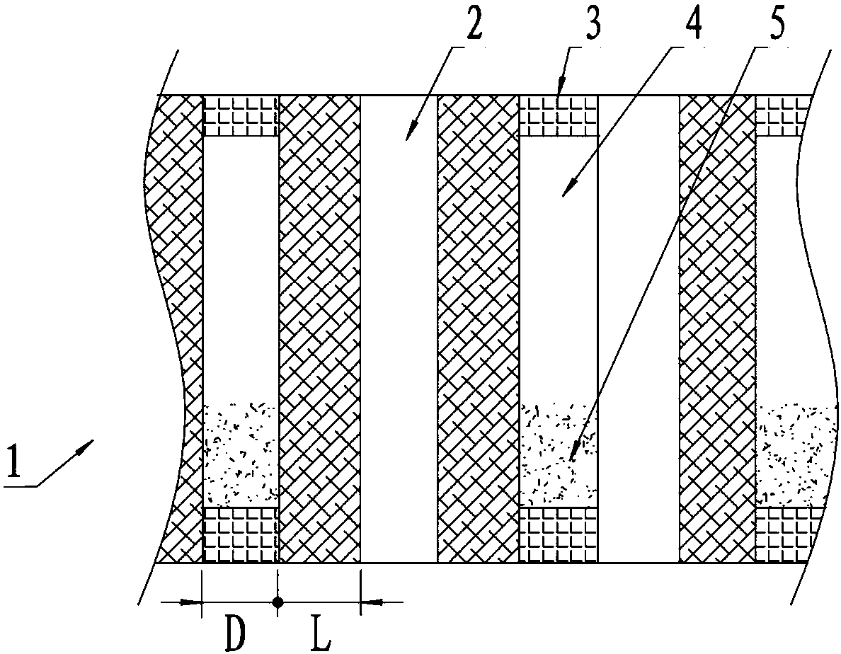 A composite thermal storage body and its preparation method