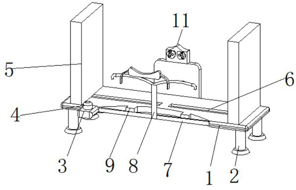 Refraction state detection device for eye operation