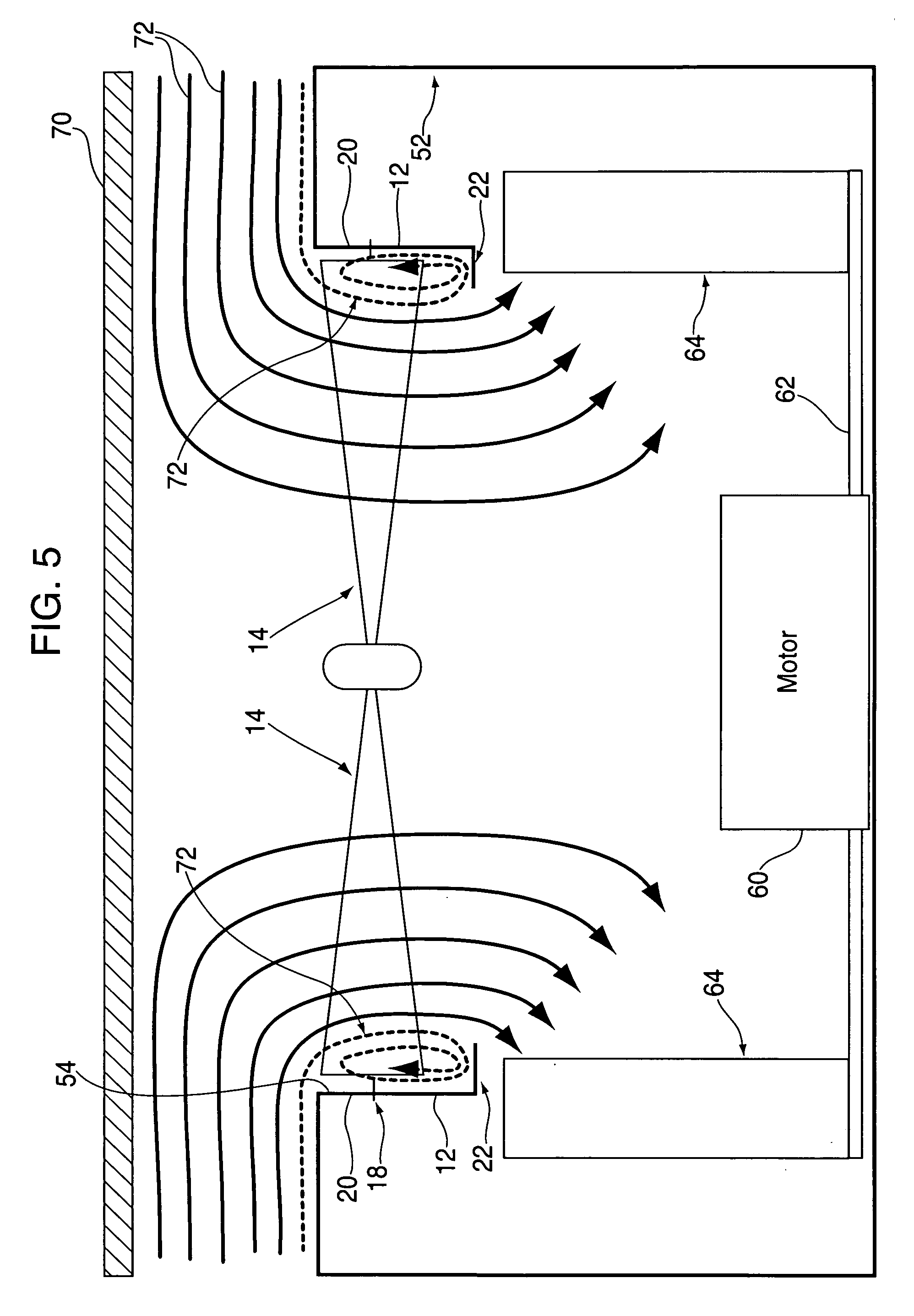Method and apparatus for a low impedance anti-recirculation air moving inlet device