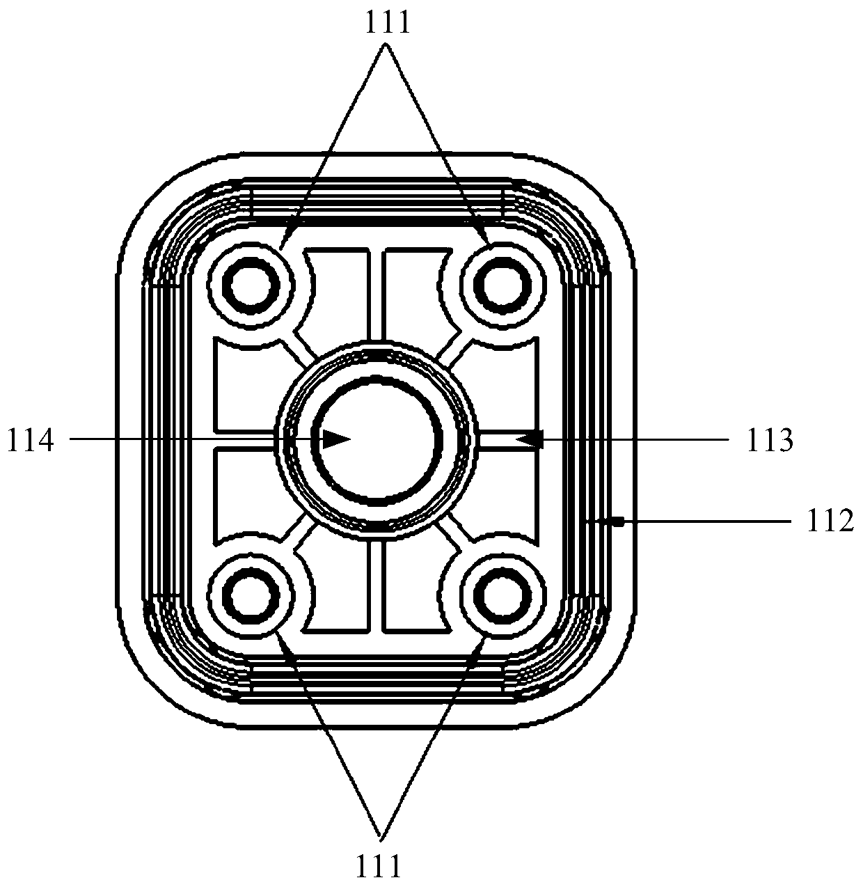 Single-channel sealing connection device