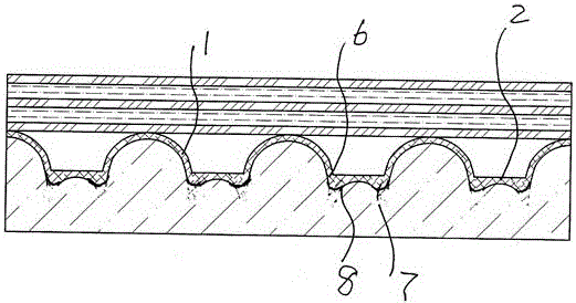 Waterproof board, draining board or waterproof and draining board and production method thereof