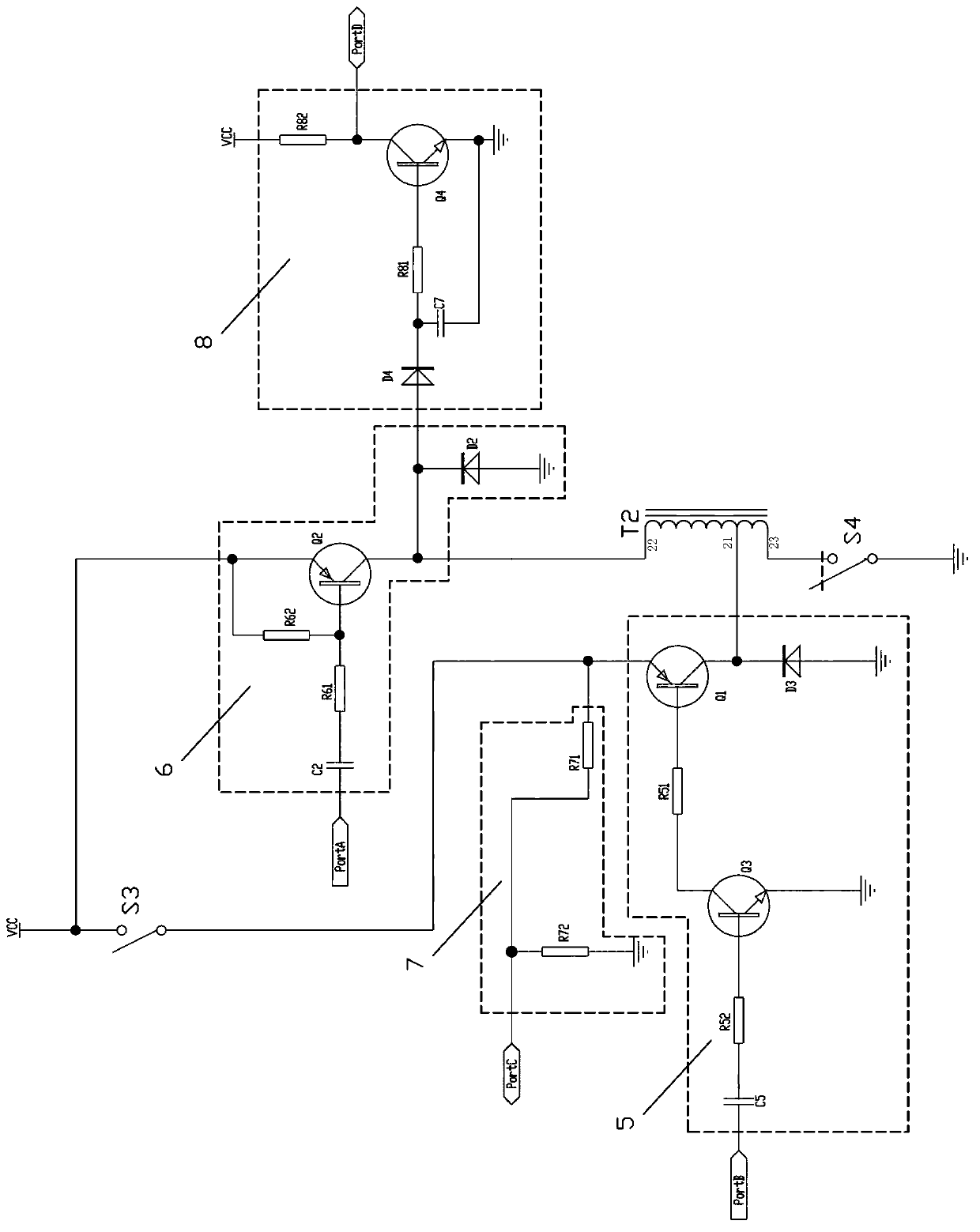 Self-adsorption solenoid valve driving device for reinforced-exhaustion gas water heater