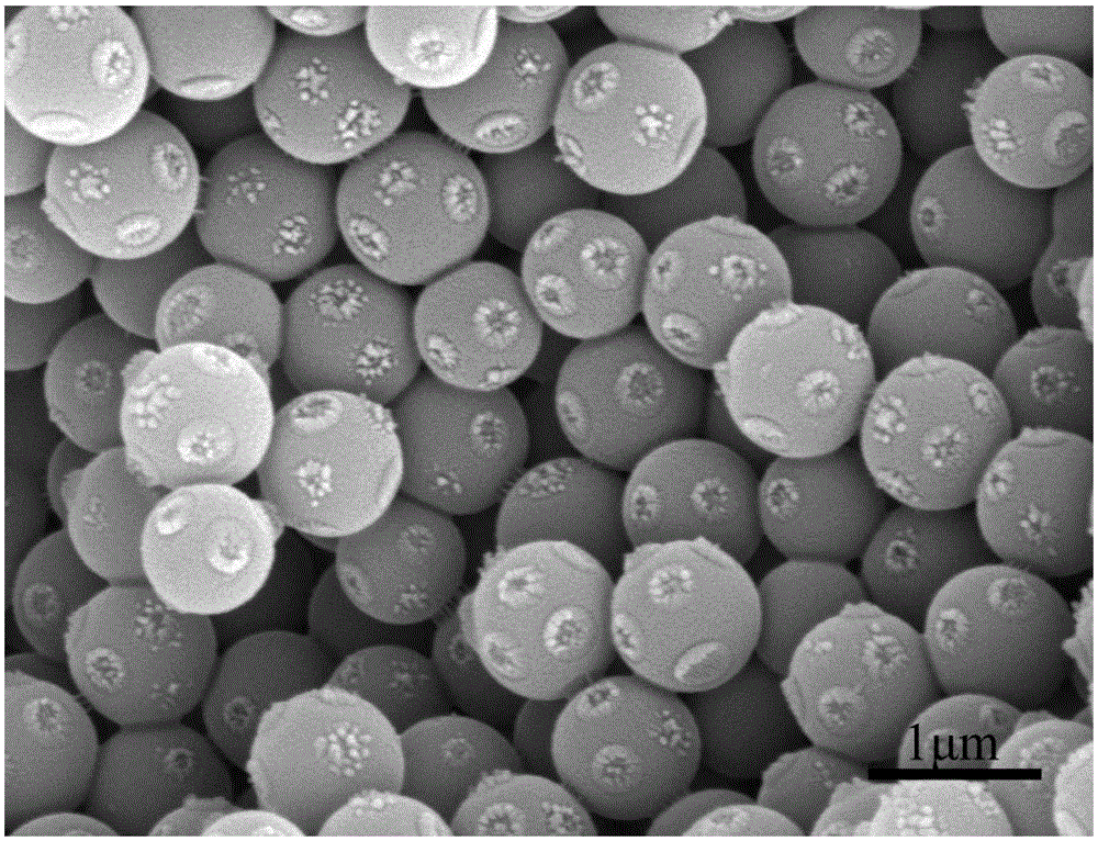 A preparation method of high specific surface area polymer-based hierarchical pore structure interlocking microcapsules