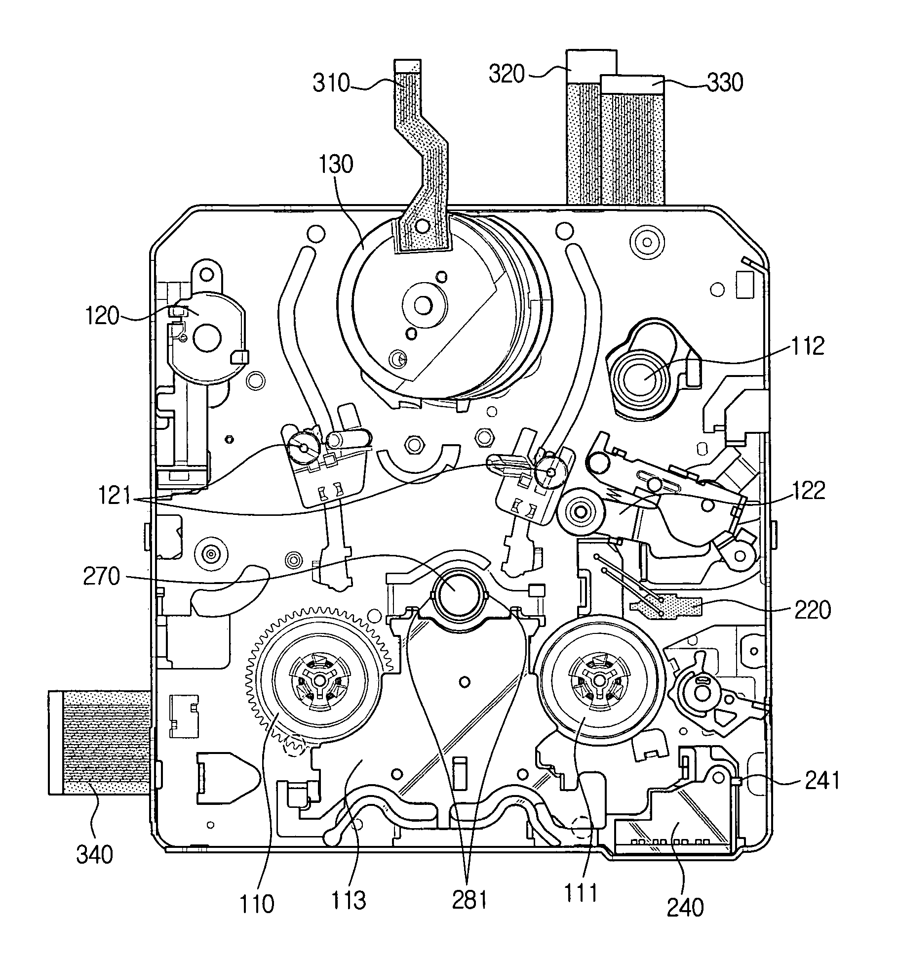 Deck for magnetic recording/reproducing apparatus