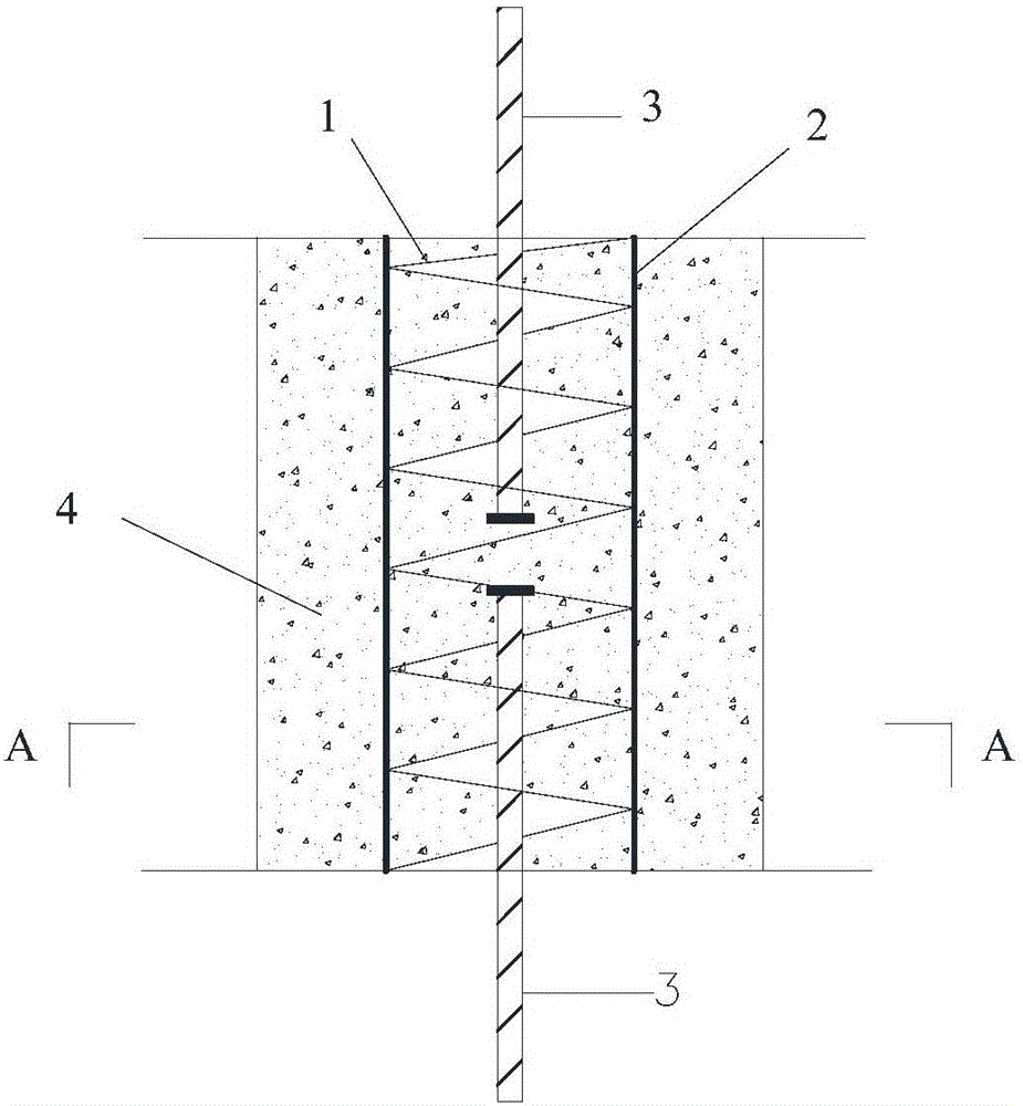 Spiral rebar connector