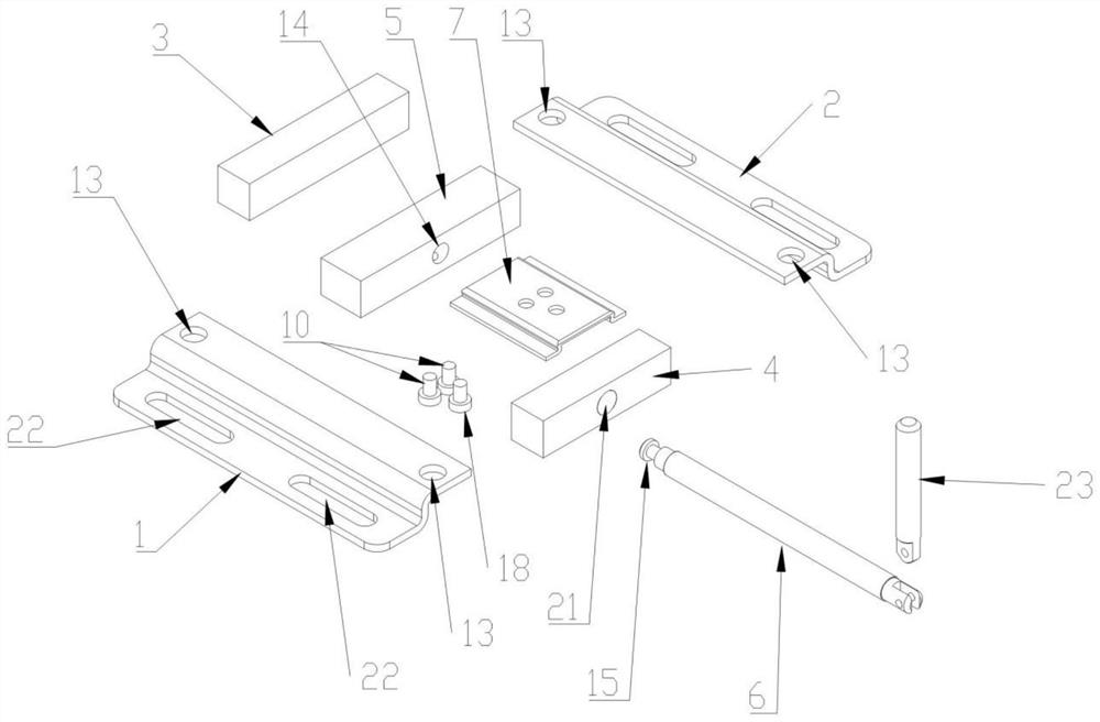 Drilling machine flat tongs and manufacturing method thereof