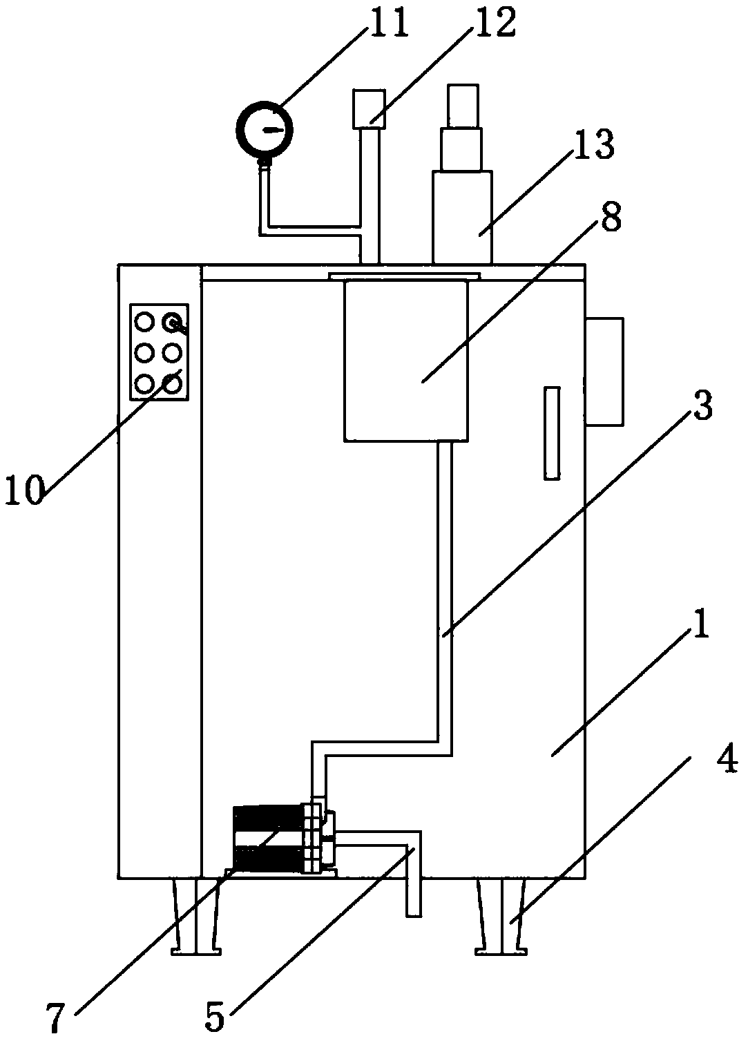 Electrothermal steam generating device