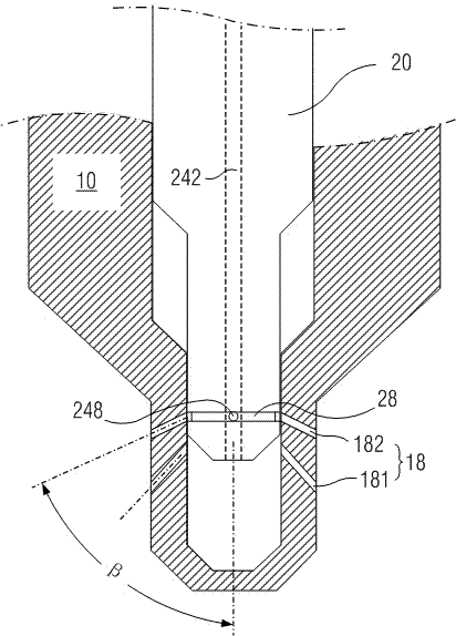 Needle valve assembly of fuel injection device