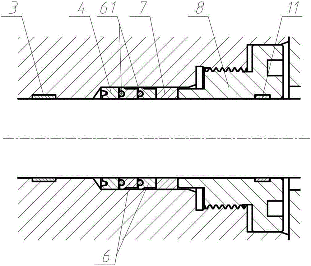 High-reliability underwater gate valve execution mechanism