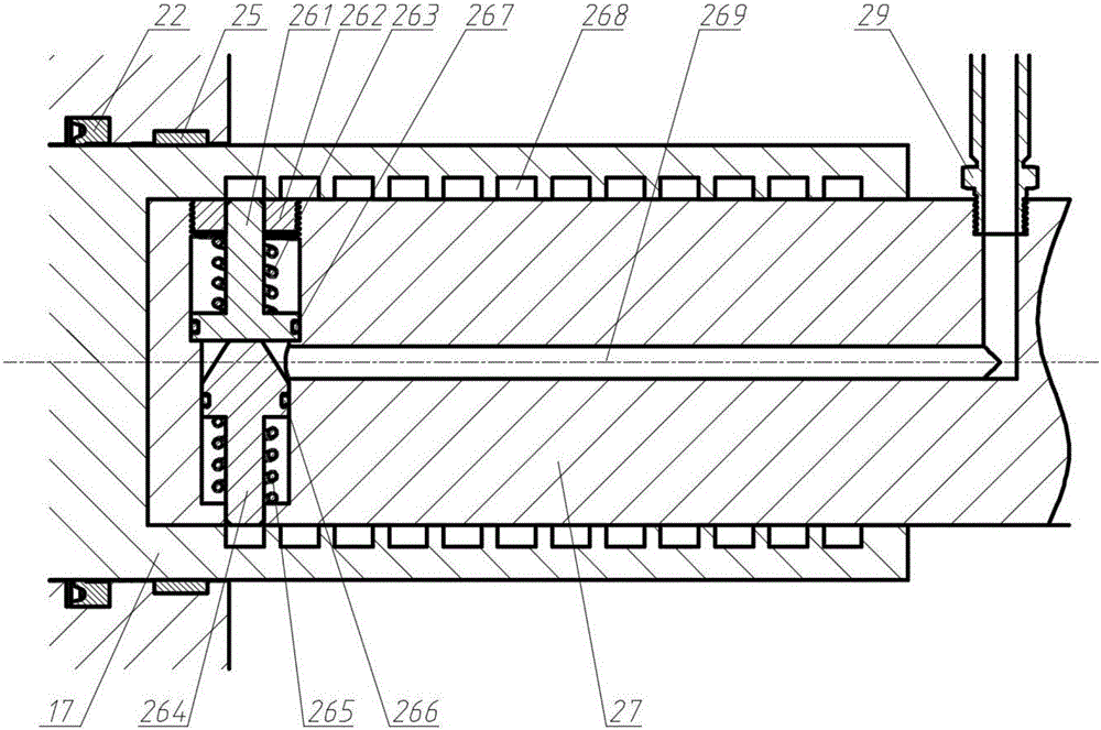 High-reliability underwater gate valve execution mechanism