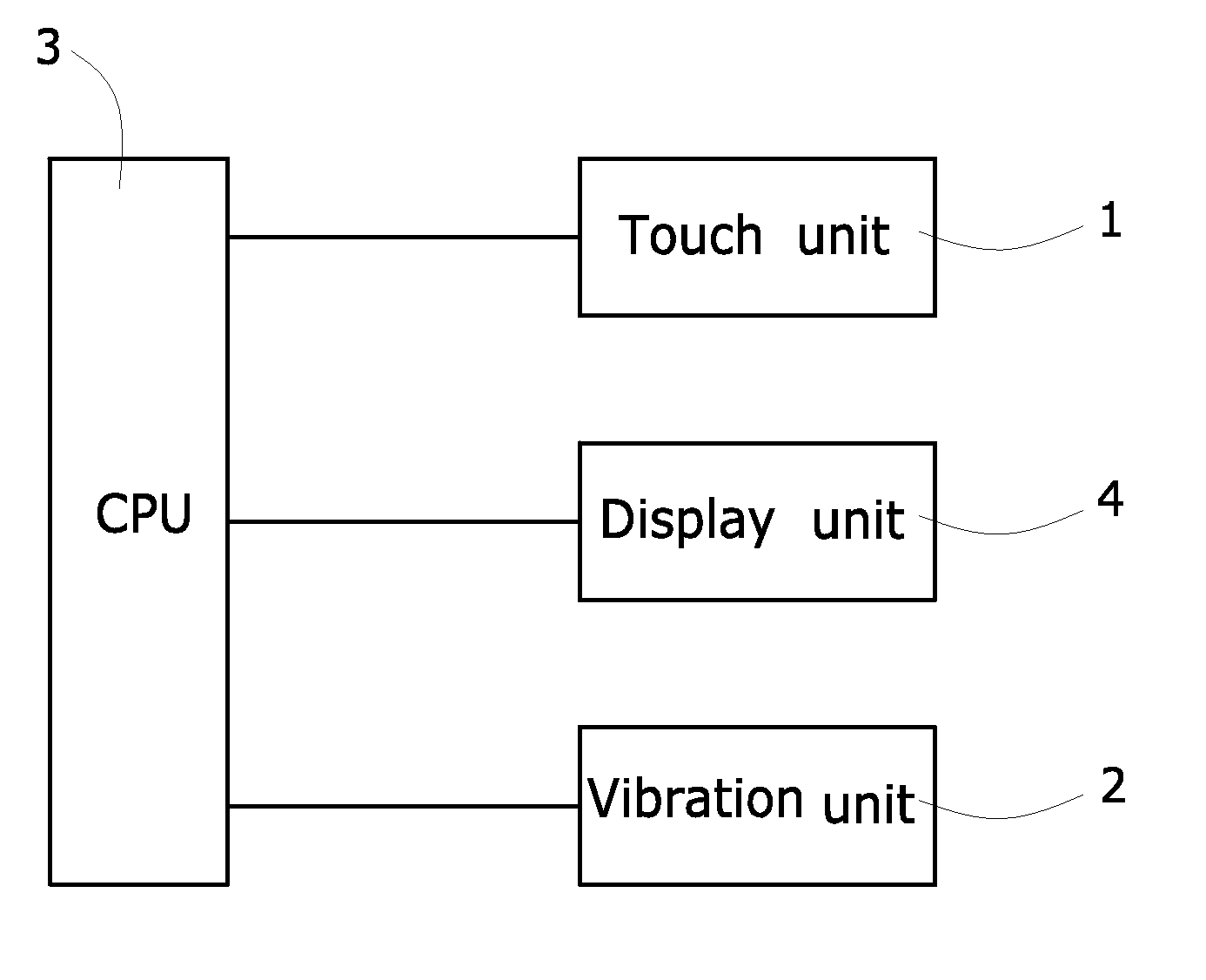 Array-type tactile feedback touch panel